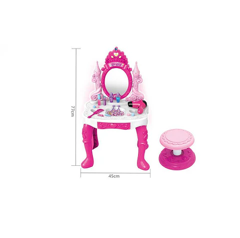 Juguete Tocador Princesa Maquillaje Para Niñas