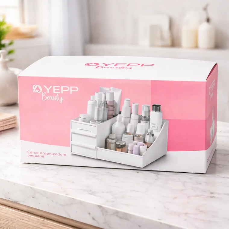 Organizador De Maquillaje Escritorio Con Cajones Cosméticos 7