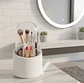Organizador De Brochas Maquillaje Giratorio Con Tapa Antipolvo - Miniatura 2