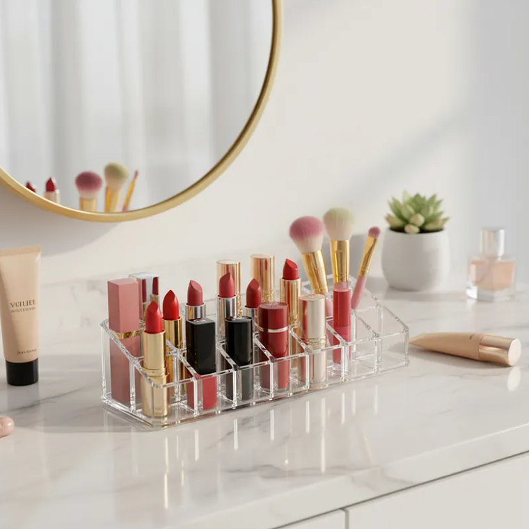 Organizador Acrílico Para Maquillaje Labiales 12 Espacios 5