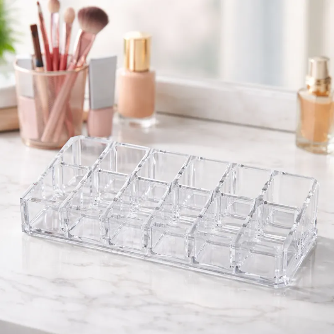 Organizador Acrílico Para Maquillaje Labiales 12 Espacios 3