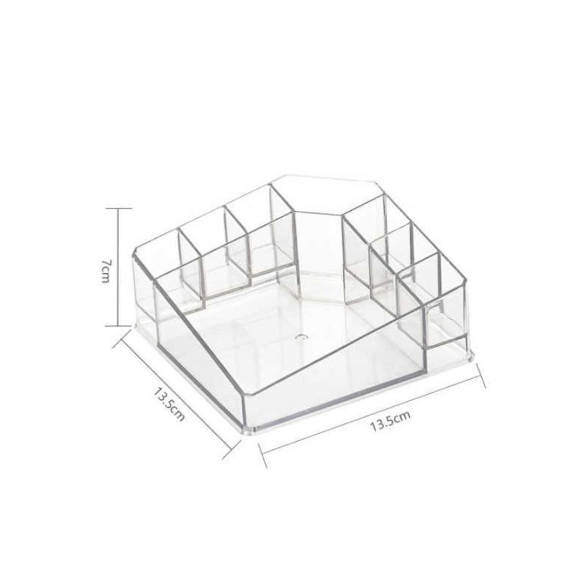 Organizador Acrílico Transparente para Maquillaje 7x13.5cm 3