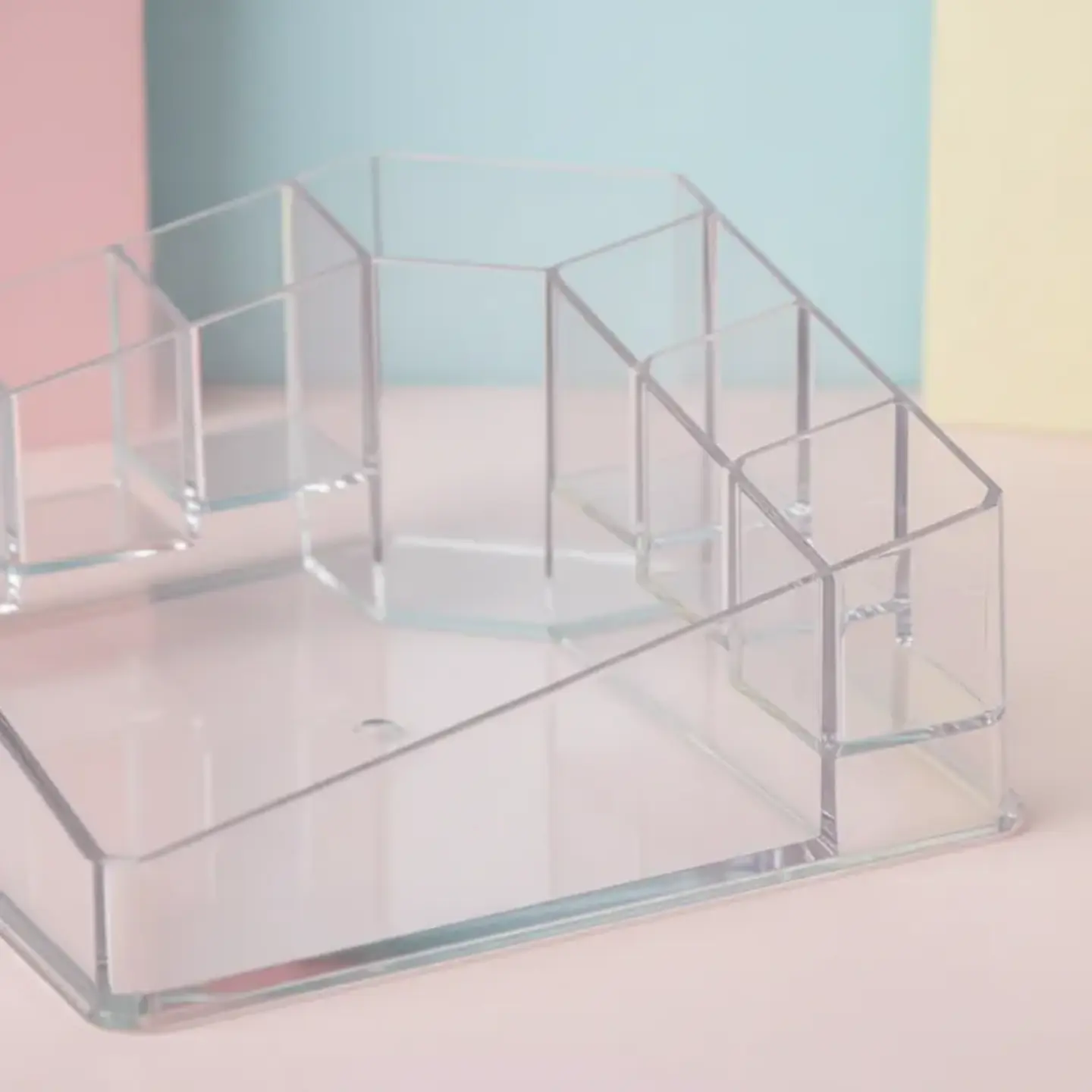 Organizador Acrílico Transparente para Maquillaje 7x13.5cm 6