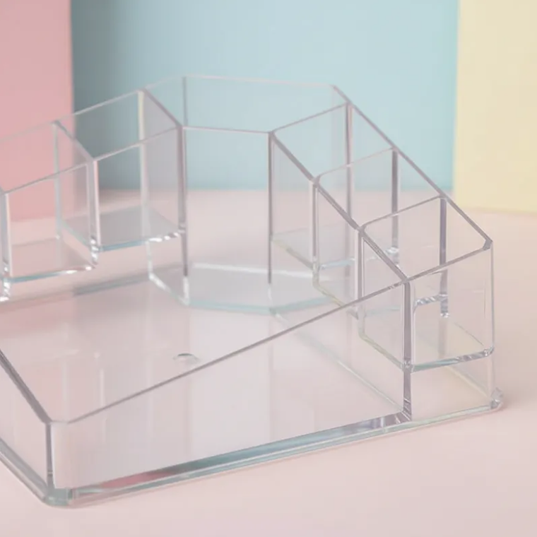 Organizador Acrílico Transparente para Maquillaje 7x13.5cm 6