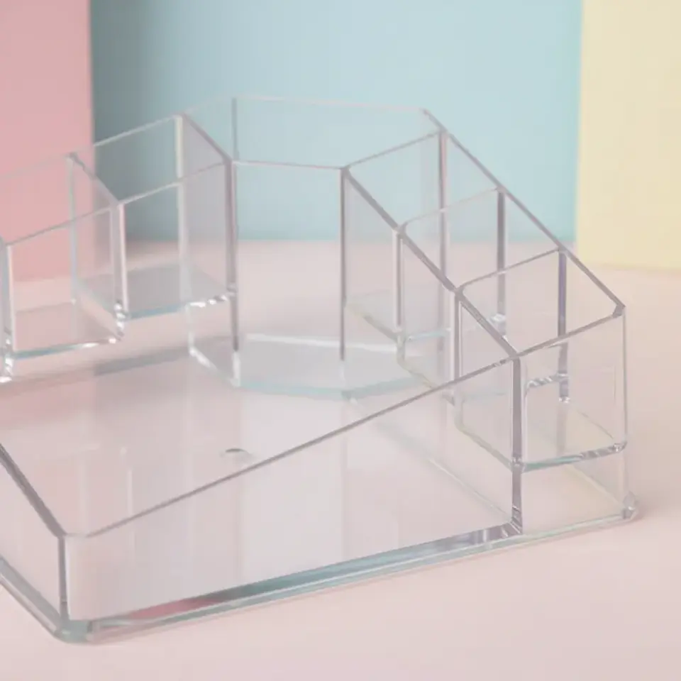 Organizador Acrílico Transparente para Maquillaje 7x13.5cm 6