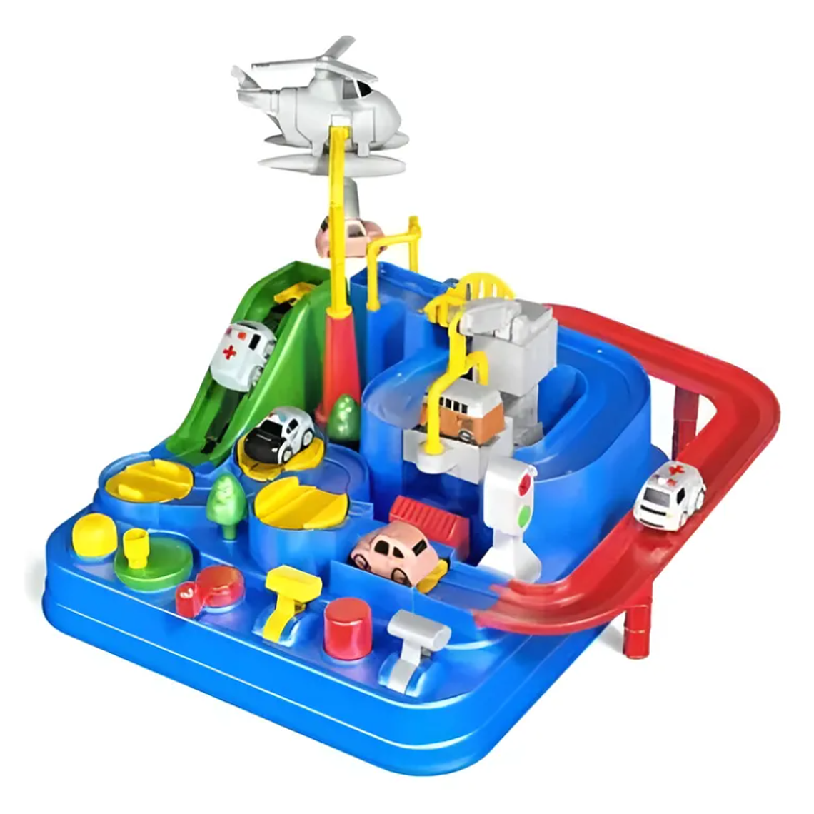 Juguete Pista De Autos Car Crash Adventure Didáctico Niños 6