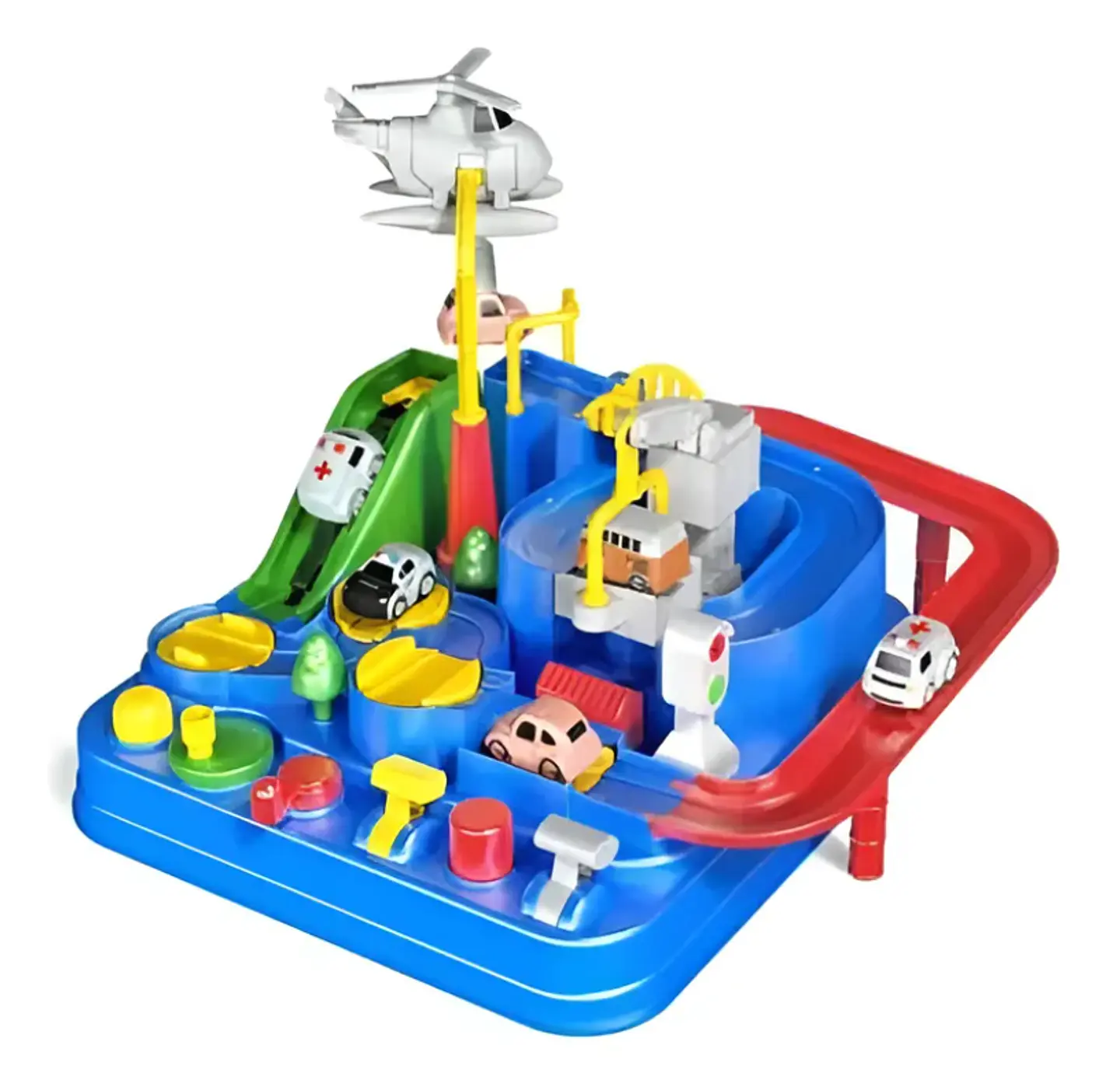 Juguete Pista De Autos Car Crash Adventure Didáctico Niños 6
