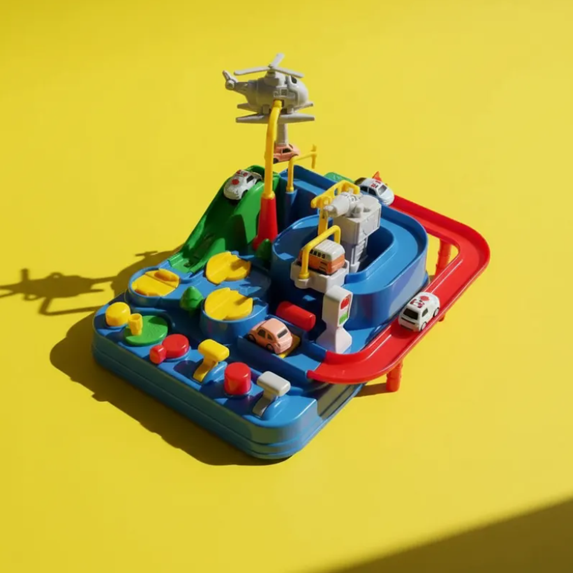 Juguete Pista De Autos Car Crash Adventure Didáctico Niños 2