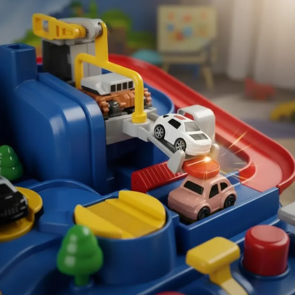 Juguete Pista De Autos Car Crash Adventure Didáctico Niños 3