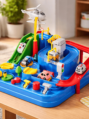 Juguete Pista De Autos Car Crash Adventure Didáctico Niños