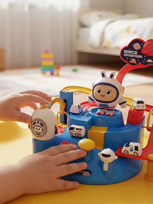 Juguete De Aventura En Pista Espacial 23,5 X 19,5 X 15,5 Cm