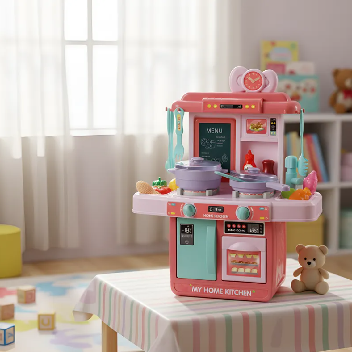 Kit Completo De Accesorios De Cocina Para Niñas 5