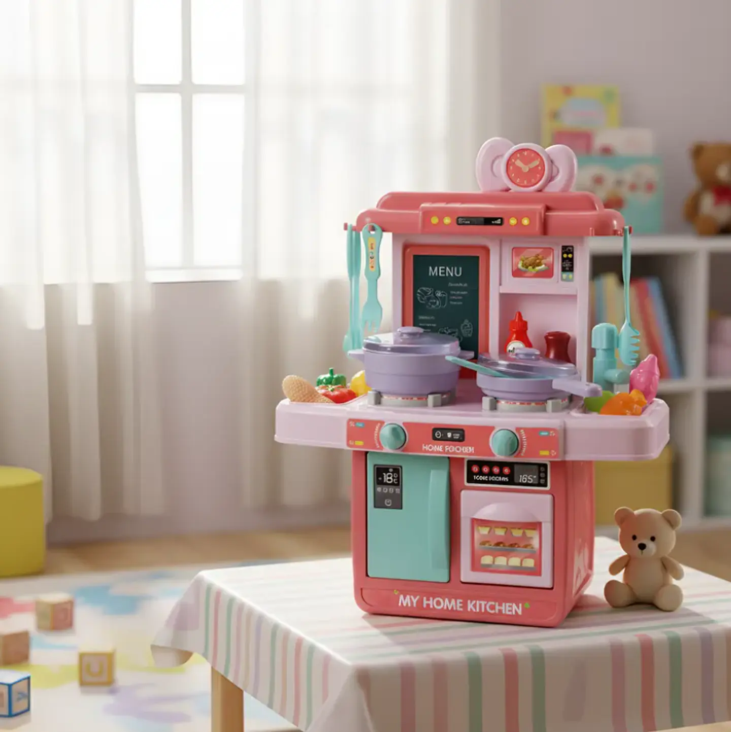 Kit Completo De Accesorios De Cocina Para Niñas 5