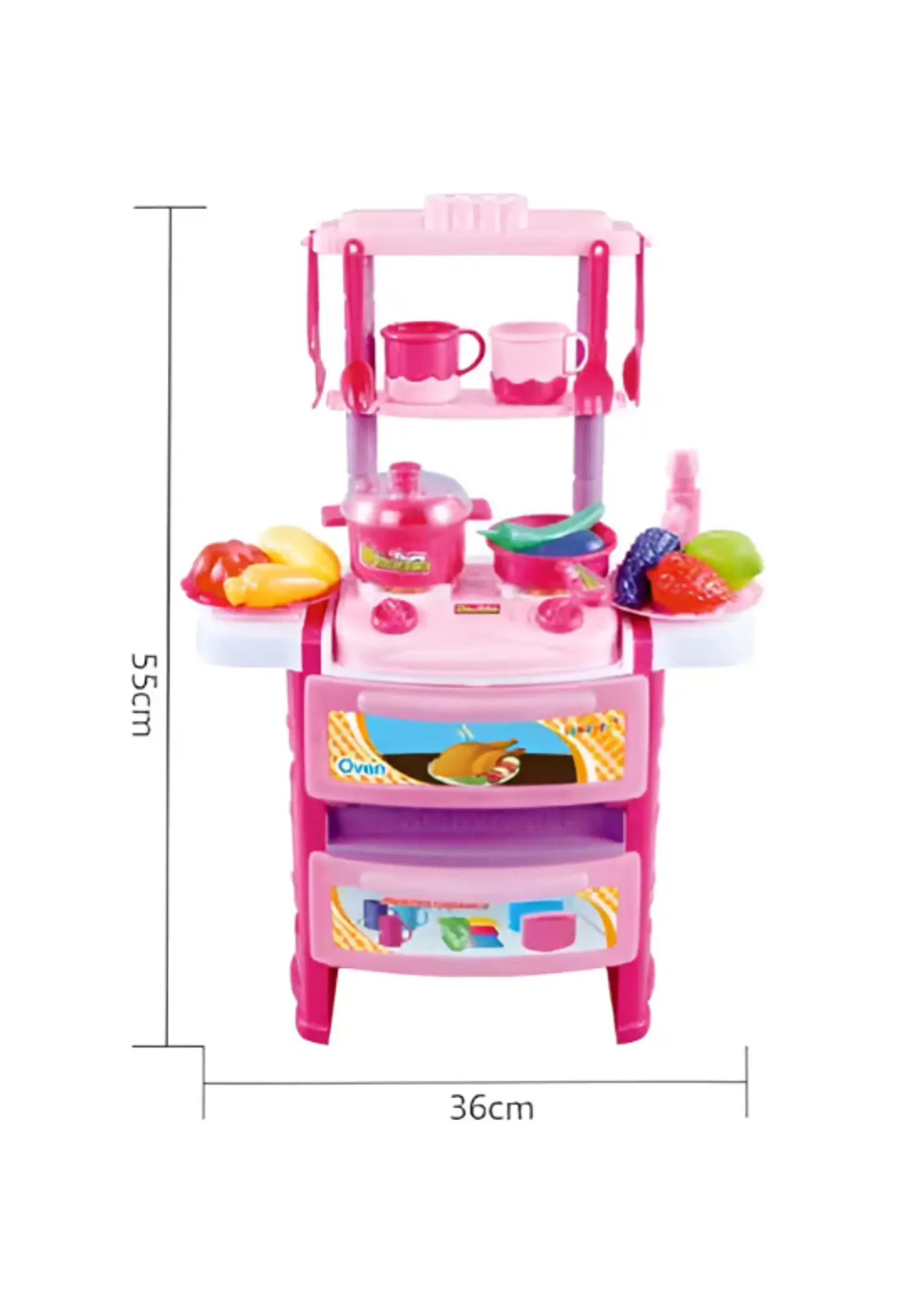  Mini Cocina Infantil Completa Con Accesorios  2