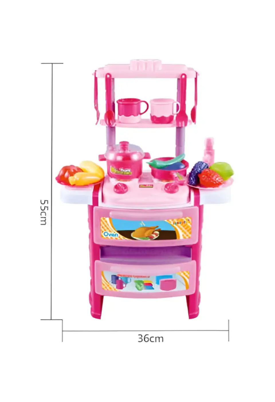  Mini Cocina Infantil Completa Con Accesorios  2