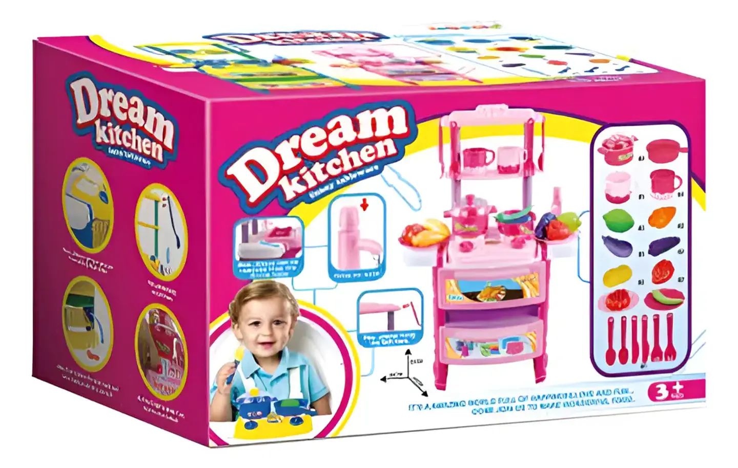  Mini Cocina Infantil Completa Con Accesorios  5
