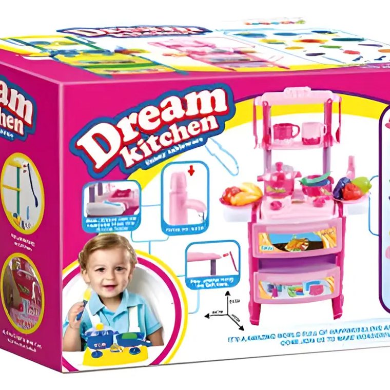  Mini Cocina Infantil Completa Con Accesorios  5