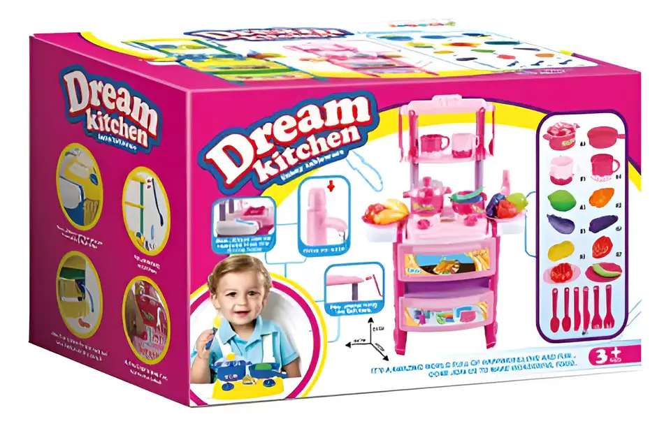  Mini Cocina Infantil Completa Con Accesorios  5