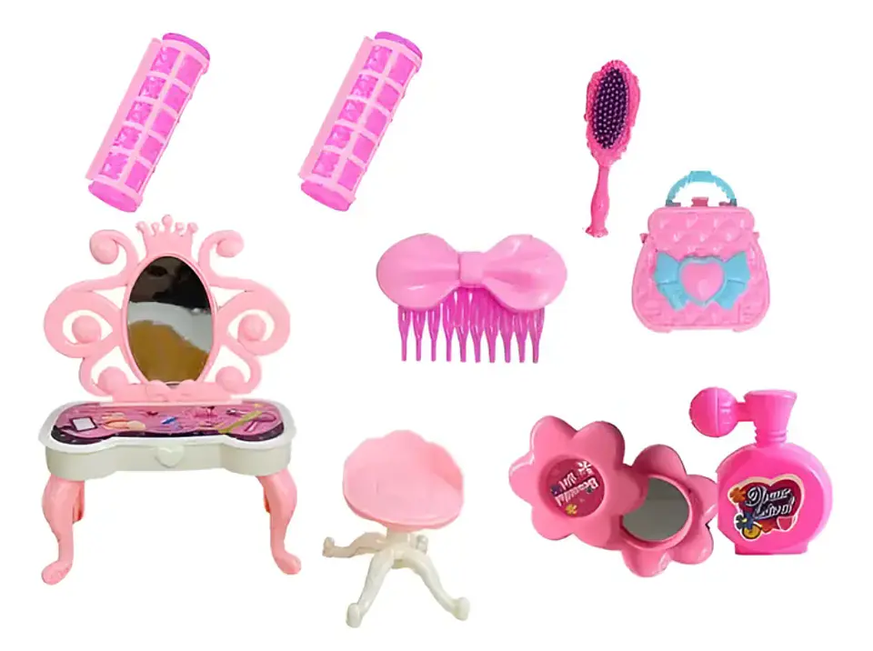 Set De Belleza Juguete Para Niña Con Secador Y Accesorios 5