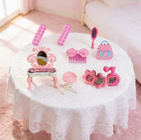 Set De Belleza Juguete Para Niña Con Secador Y Accesorios