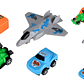 Set Juguete Lanzador De Autos Y Avión De Carreras  - Miniatura 2