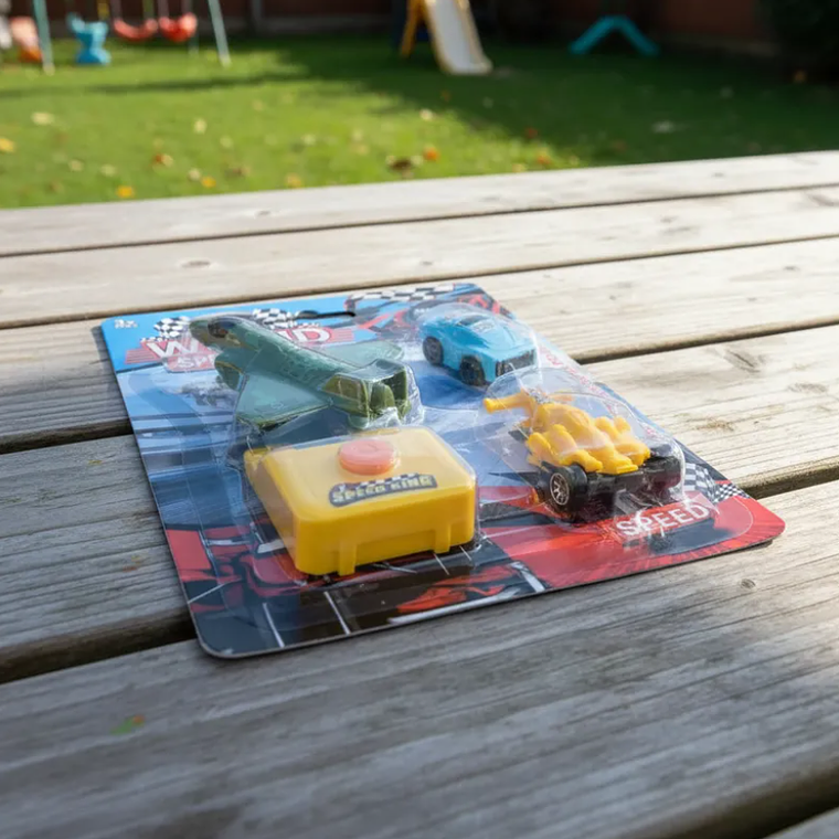 Set Juguete Lanzador De Autos Y Avión De Carreras  5