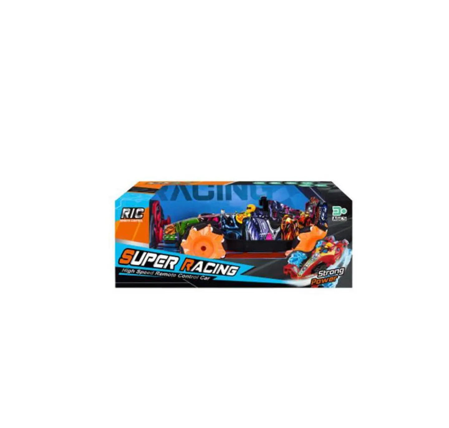 Auto A Control Remoto Stunt Drift 360° Recargable Con Luces 6