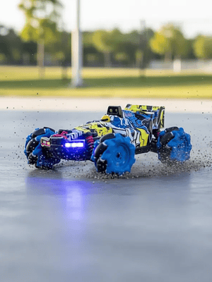 Auto A Control Remoto Stunt Drift 360° Recargable Con Luces