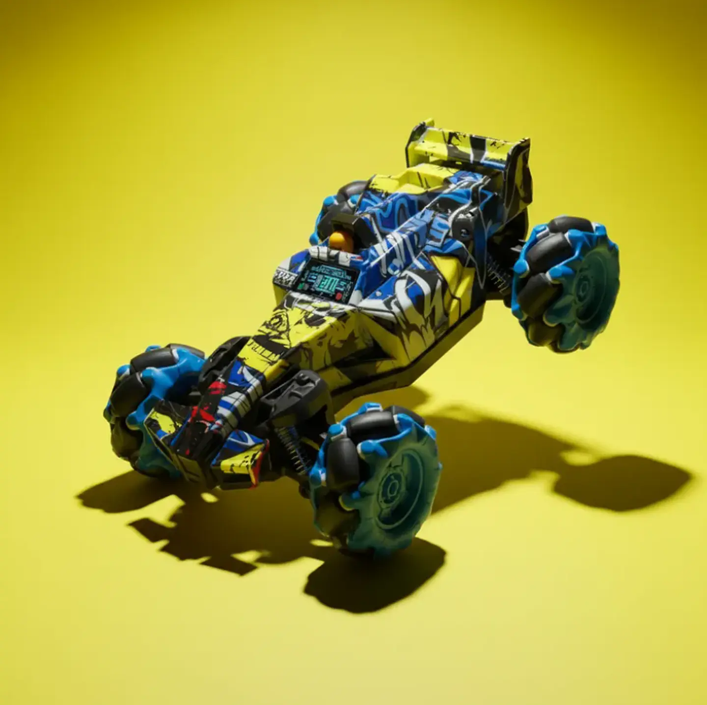 Auto A Control Remoto Stunt Drift 360° Recargable Con Luces 7