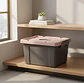 Caja organizadora plástica con tapa  20Ltr. 42x25x30 cm - Miniatura 7