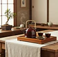 Tetera de Cerámica Estilo Japonés 800ml con Mango de Bambú - Miniatura 2