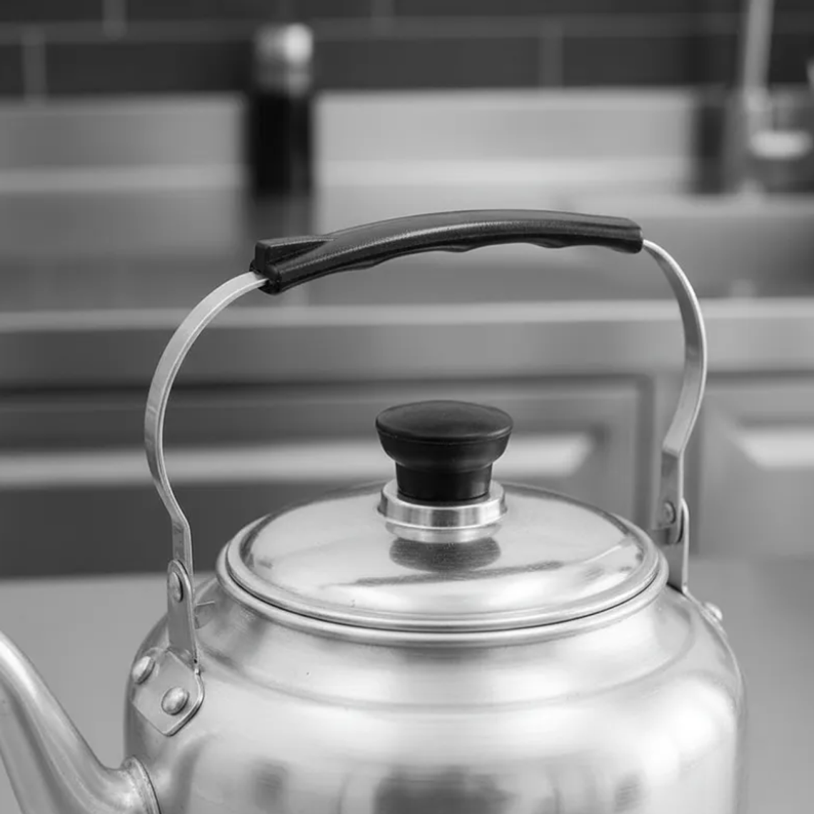 Tetera de Aluminio 5 Litros con Mango Resistente 5