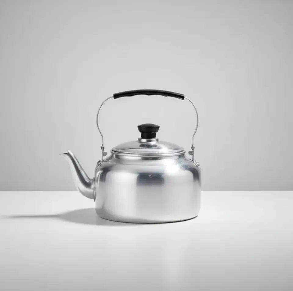 Tetera de Aluminio 4 Litros Clásica Grande para Cocina 3
