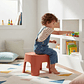Taburete Plástico Bajo Multiuso Para Niños  - Miniatura 5