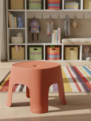 Taburete Plástico Bajo Multiuso Para Niños 