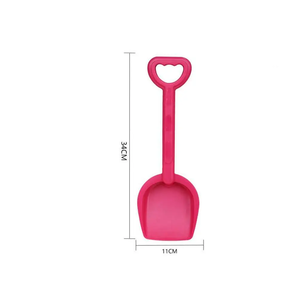 Set Juguetes Playa Nieve 2 Palas + Pinza Molde Oso Plástico 2