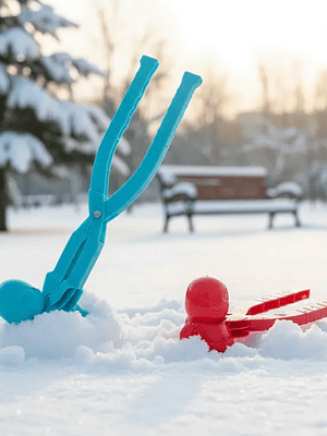 Pinza Para Hacer Bolas De Nieve Juguete Molde Mono Nieve 38cm