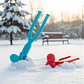 Pinza Para Hacer Bolas De Nieve Juguete Molde Mono Nieve 38cm - Miniatura 1