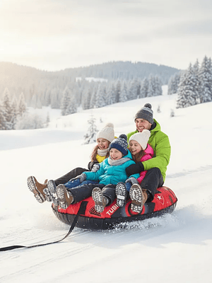 Tobogán Tineo De Nieve Para Diversión