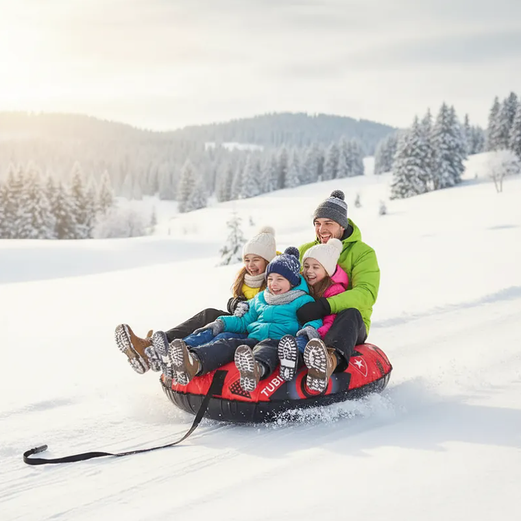 Tobogán Tineo De Nieve Para Diversión 1