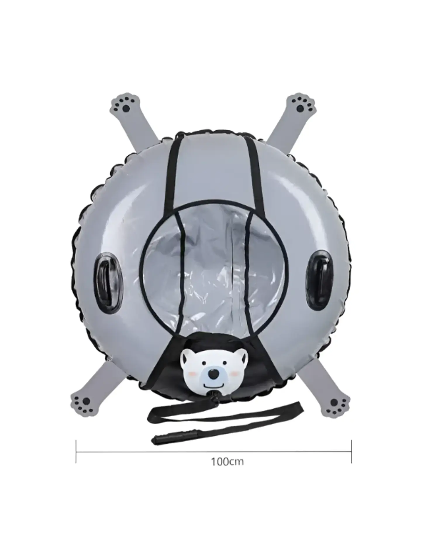 Trineo Inflable Deslizador De Nieve Diseño 100cm  2