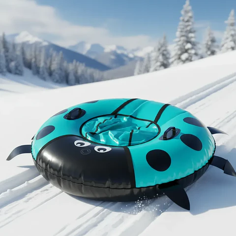Trineo Inflable Deslizador De Nieve Diseño 100cm 