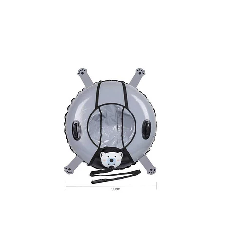 Trineo inflable  90cm con asas para nieve