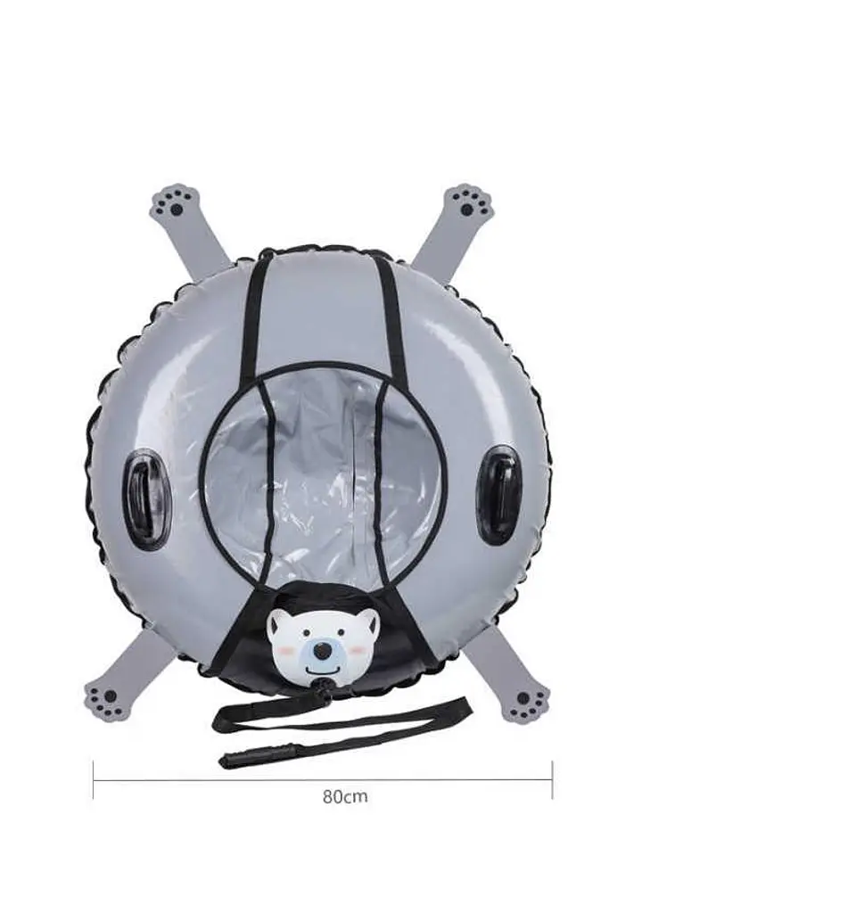 Trineo Inflable Nieve  80cm Con Asas 3