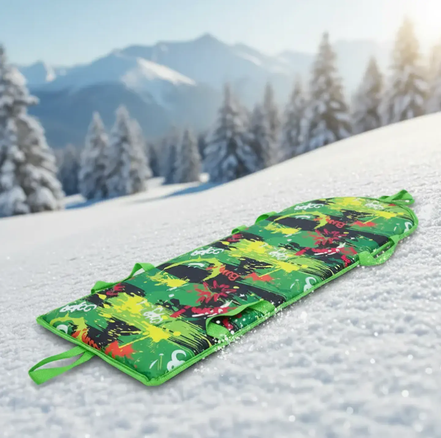 Deslizador Trineo Para La Nieve Adultos Y Niños Entretenido 2