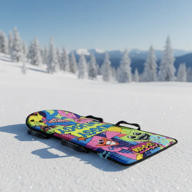 Deslizador Trineo Para La Nieve Adultos Y Niños Entretenido 6