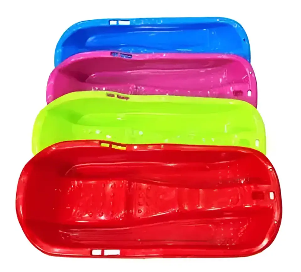 Trineo Plástico Para Nieve Deslizador 100cm Varios Colores 2