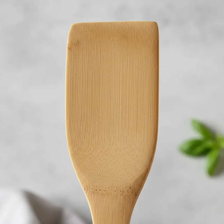 Set Utensilios Madera Cuchara Espatula Cocina 4