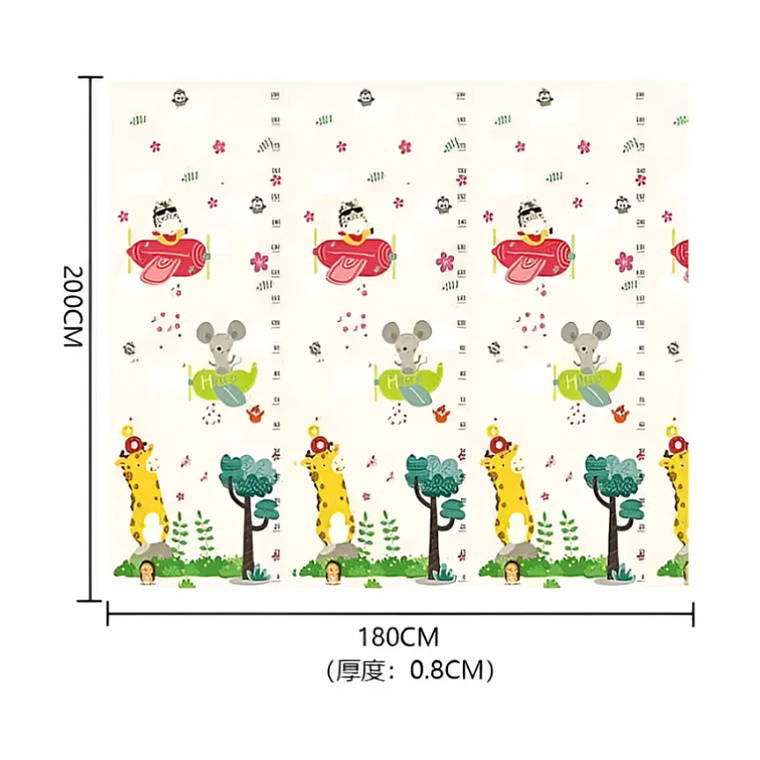 Alfombra Goma Eva Infantil 180x200cm 0.8cm Animales 5