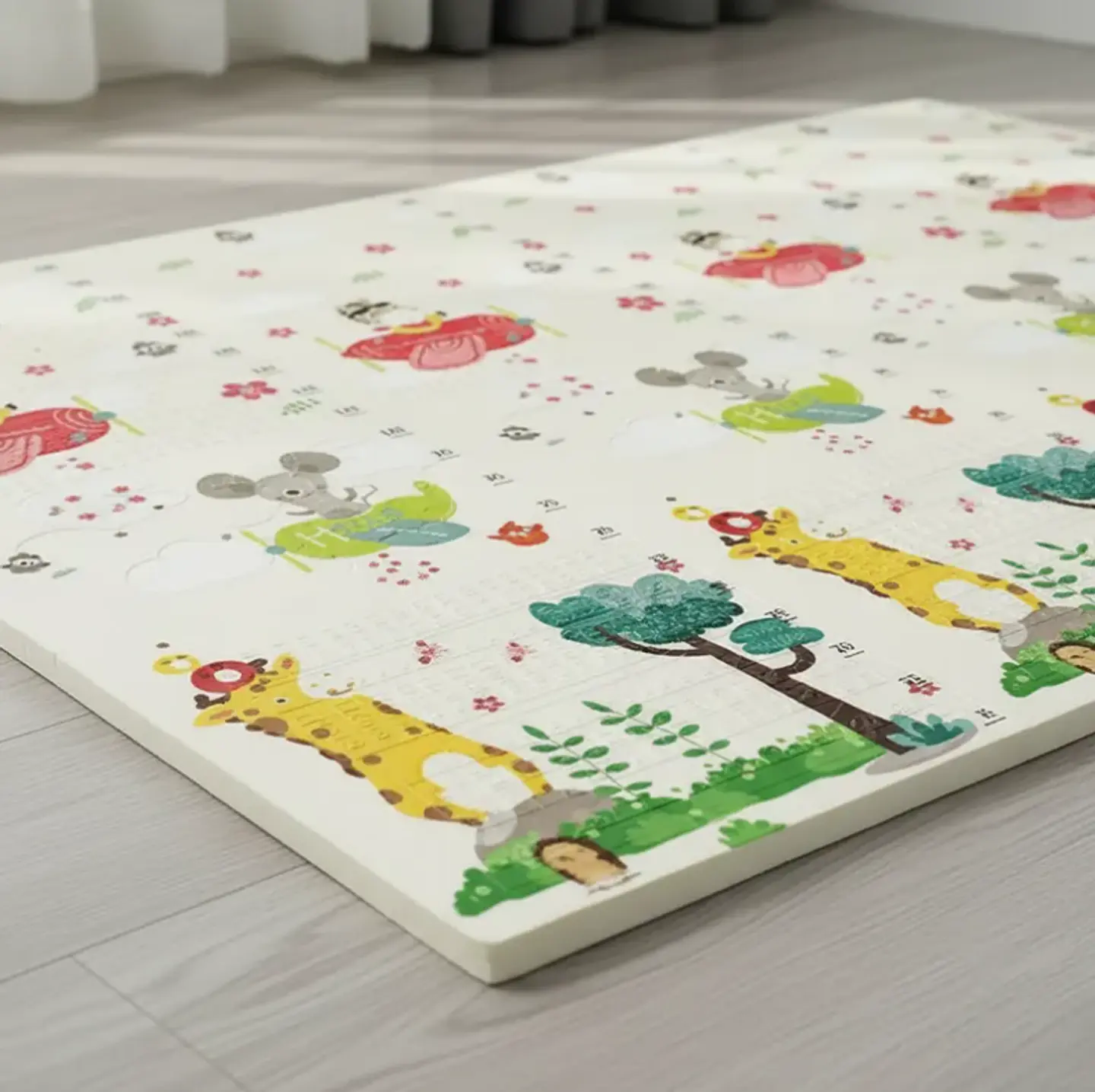 Alfombra Goma Eva Infantil 180x200cm 0.8cm Animales 3